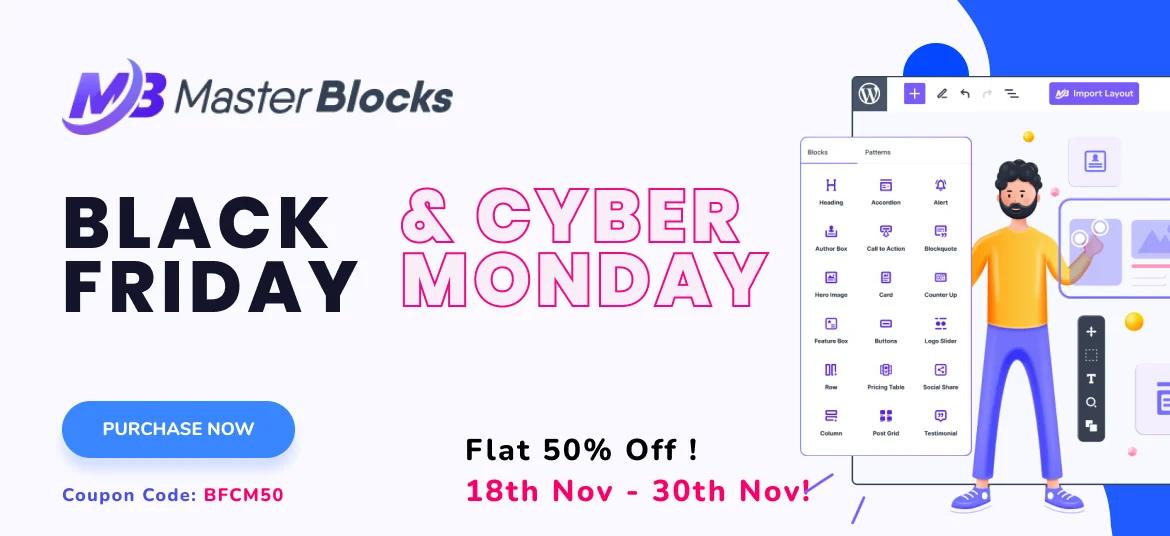 Master Blocks Black Friday Deals